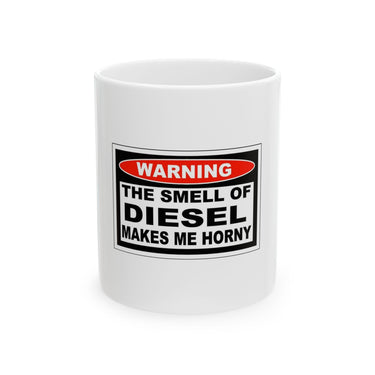 Funny Diesel Car Graphic Novelty Ceramic Coffee Mug-0